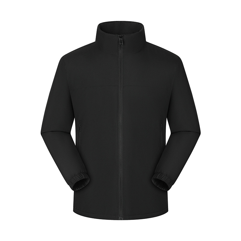 Área de asalto ligera de cuello vertical personalizada LOGO ropa de invierno ropa de trabajo ropa de impresión de publicidad al aire libre