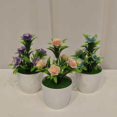 模擬鉢植えホームオフィス装飾小さな鉢植え写真撮影偽盆栽緑の植物小さな盆栽卸売