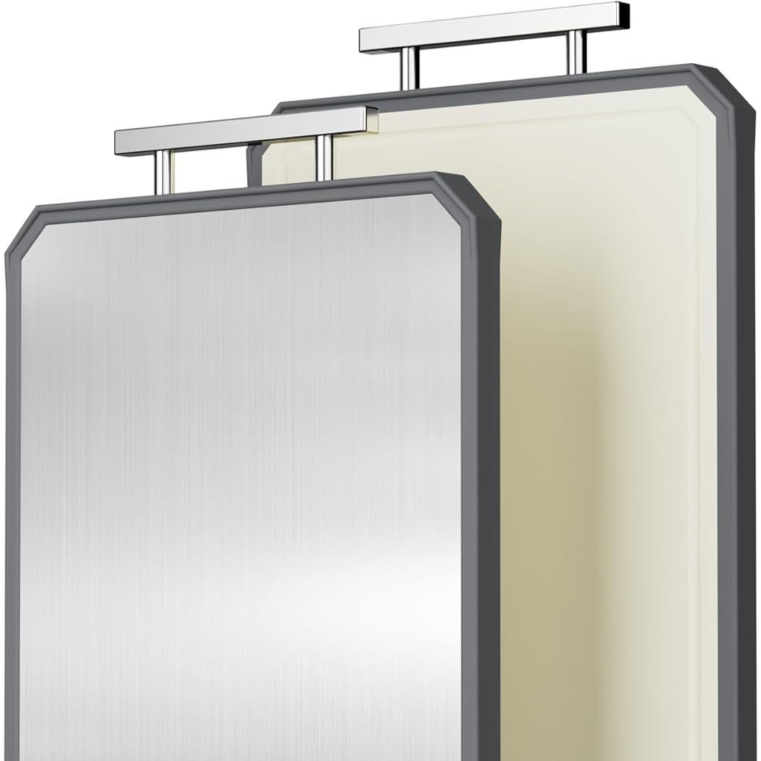 Tablero de cortar de titanio de acero inoxidable de doble pistola Tablero de cortar doméstico de doble cara Panel de enrollar Tablero de cortar Tablero de cortar Tablero adhesivo Tablero de cocina Se puede personalizar