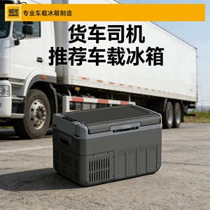 Qixuan Large-Capacity Rv Truck Outdoor Camping Compressor Car Refrigerator Cooler Small Freezer Box for Home Use