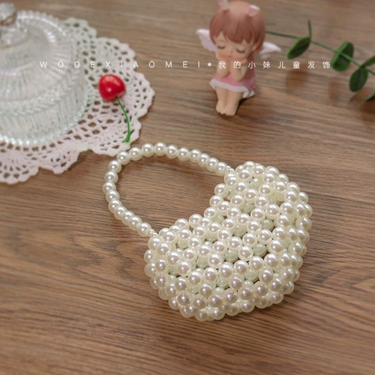 Сумка из жемчуга женская диагональная сетка красная сумка ретро мини ручной работы вязаные сумки из бисера декоративные сумки готовые изделия