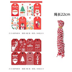 クリスマスギフトバッグ装飾タグクリスマス包装袋カードホリデーギフト署名衣類ラベルタグ