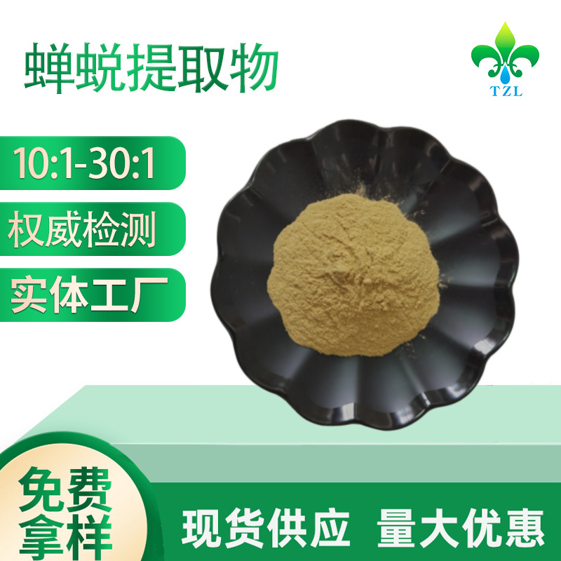 蝉蜕提取物30:1  蝉蜕粉 水溶蝉蜕粉  现货直发蝉蜕提取物