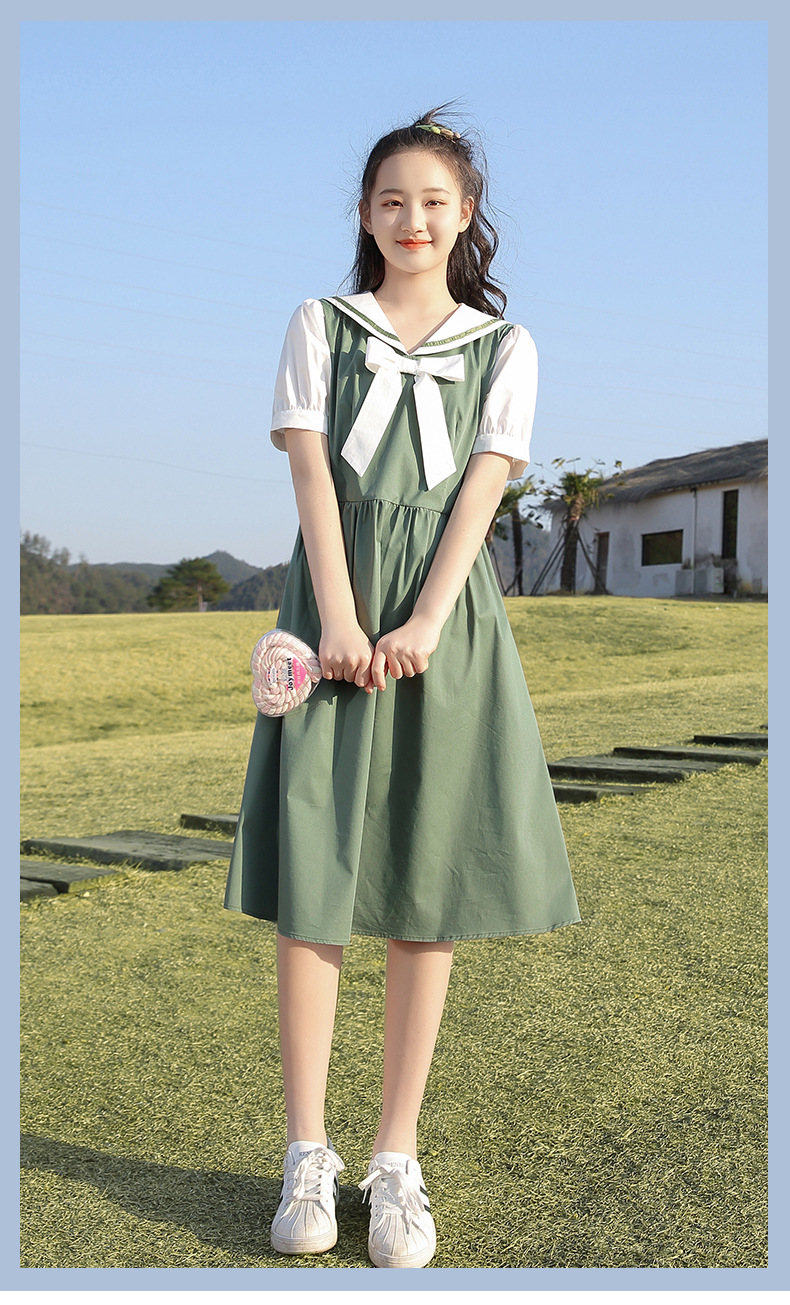在庫新作 中学生の生徒たちたちのしドレスガール20... : レディース服 超特価得価