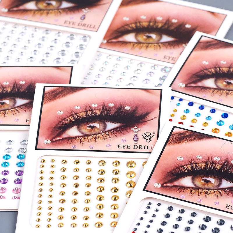 Cross-border European-style diamond stickers for eyes, tear drop acrylic stickers, DIY handmade face decoration resin diamond stickers Cross-border European-style diamond stickers for eyes, tear drop acrylic stickers, DIY handmade face decoration resin diamond stickers