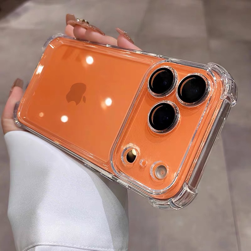 Protector de pantalla todo incluido con bolsas de aire en las cuatro esquinas, funda para teléfono Apple 17 compatible con iPhone 14, funda protectora anticaídas para 13 Pro Max
