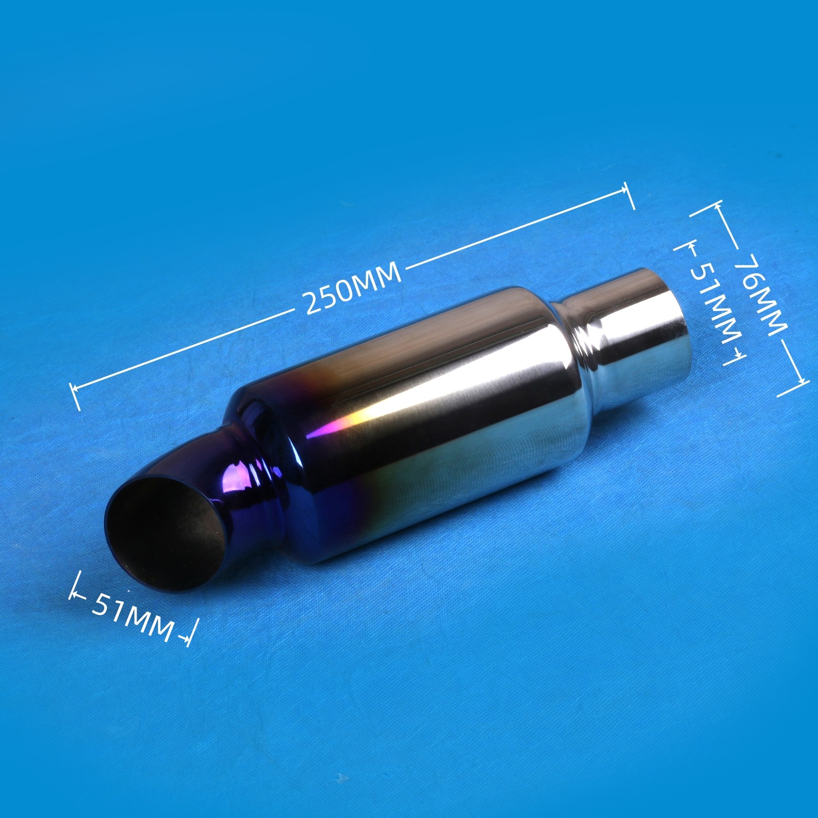 Steel Exhaust Side | Qìchē Exhaust pipe - 03-7651l7651