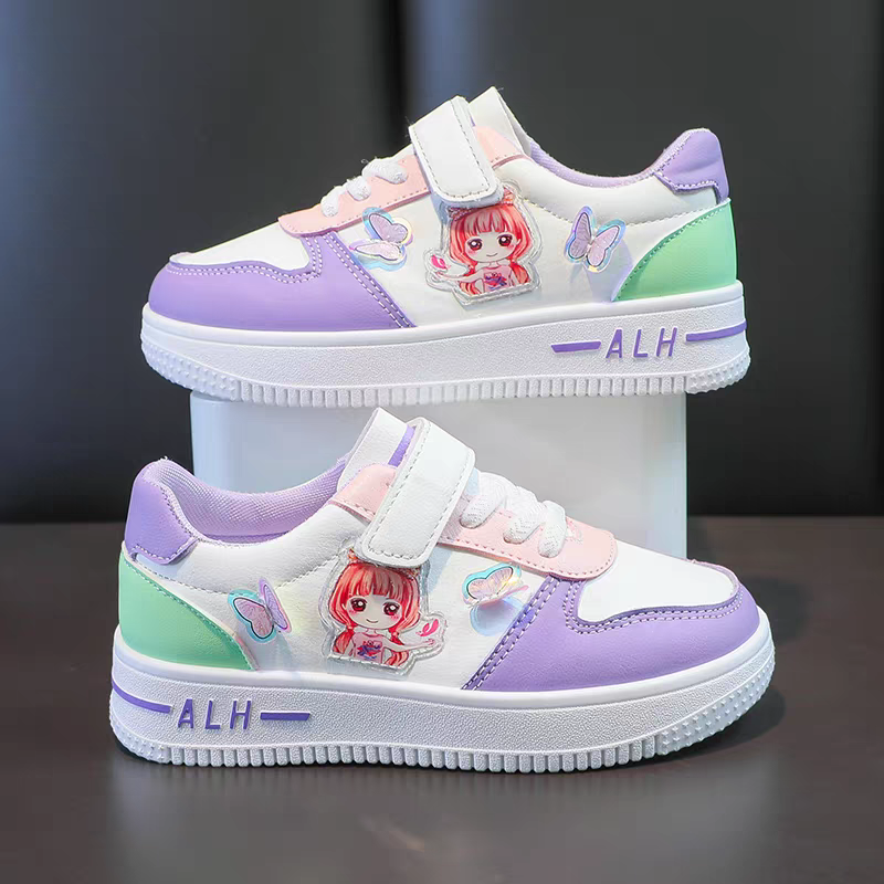 Zapatos para niñas para estudiantes 2025 modelos de primavera y otoño, zapatos deportivos para niños de mediana edad, zapatos para bebés, zapatillas casuales, zapatos para niños para niñas