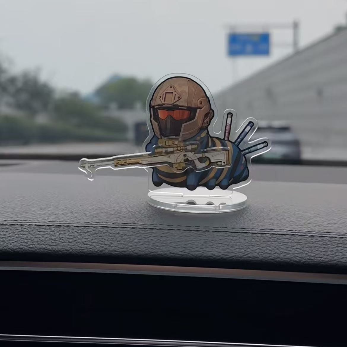 Delta Force Weilong Acrylic Stand Figure Game Peripheral High-Quality Movable Shaking Desktop Decoration Ornament
