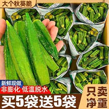 秋葵脆干即食蔬菜干500g非油炸果蔬混合装水果干零食小吃休闲食品