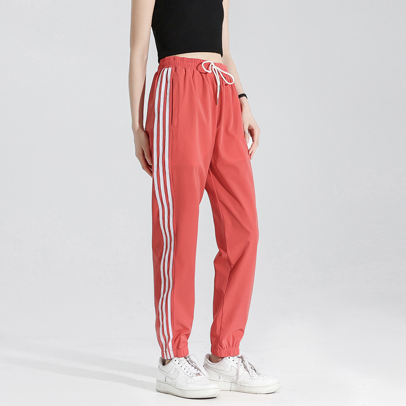 Pantalones Deportivos Casuales Nueve Puntos de Seda de Hielo para Hombre