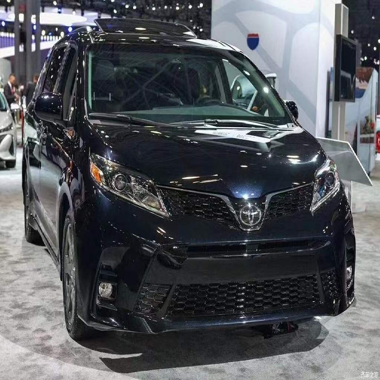 Suitable for 11-20 Toyota Sienna modification to the new 21 Sienna XSE Sport version front bumper with upgraded body kit