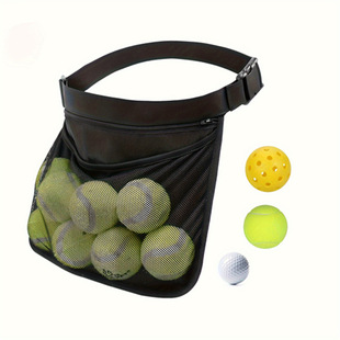 Теннисная портативная сумка для хранения для тренировок, мяч, поясная сумка