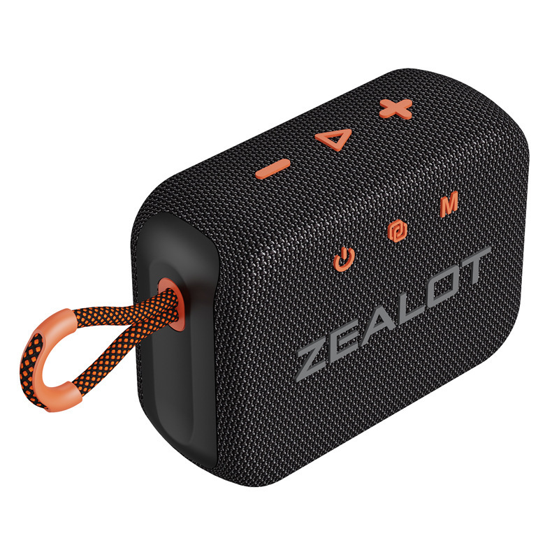 狂熱者 新型S75 アウトドアBluetoothスピーカー フック付き ポータブル 防水 ミニ布製スピーカー プライベートモデル|undefined