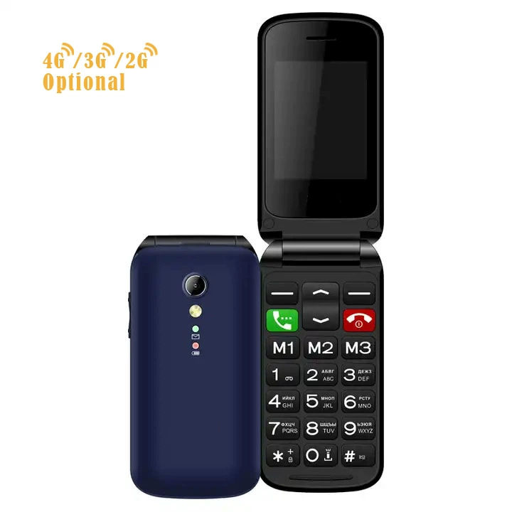 (Cross-border trading), folding mobile phone for elderly, support function for all network communication standards, 4G