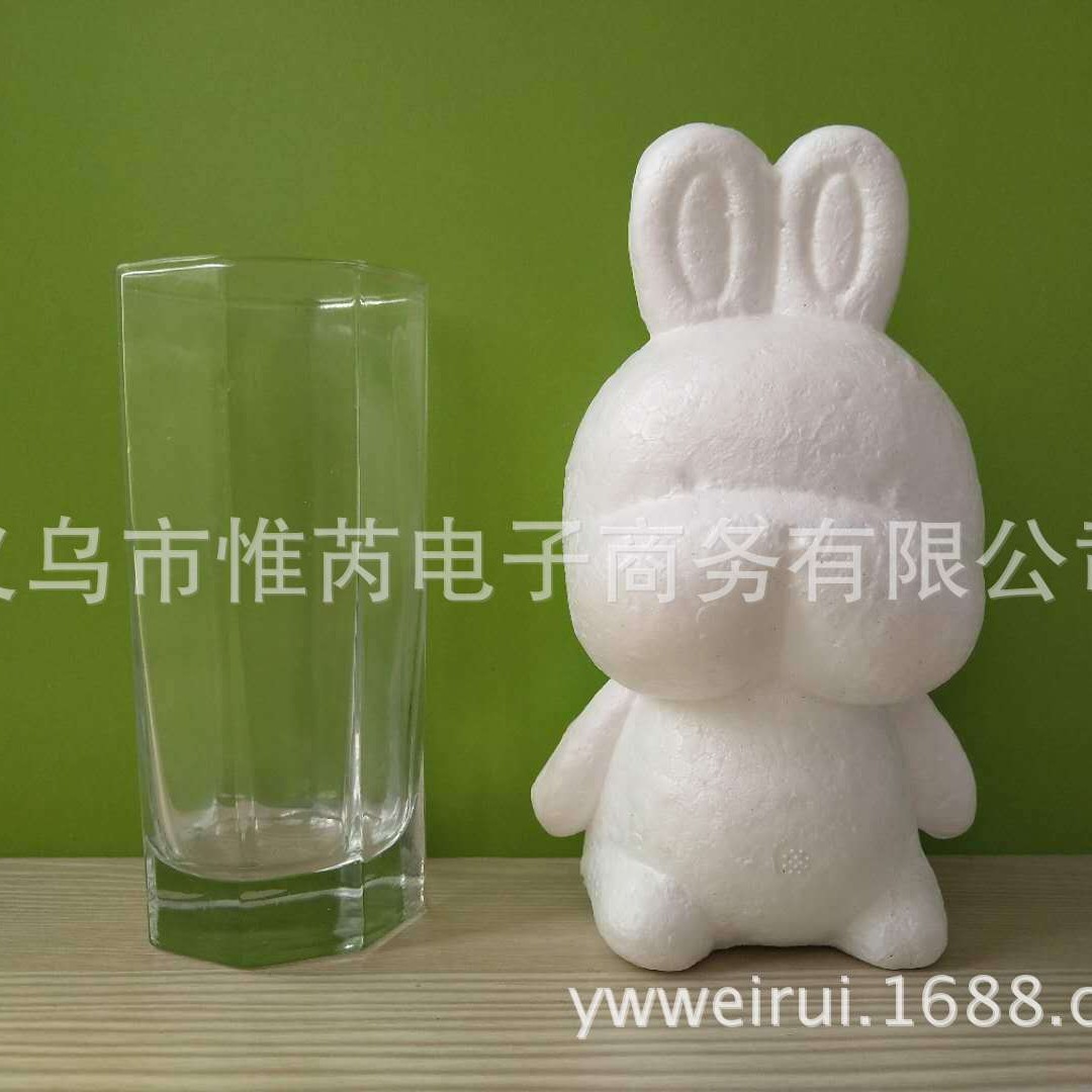 Oso Rosa molde oso modelo embrión blanco Qixi Día de San Valentín EPS Poli Dragón blanco espuma oso Clavel