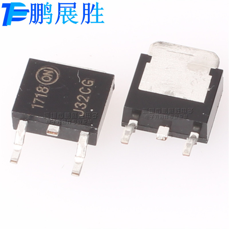 MJD32CT4G J32CG 全新 贴片TO-252 PNP 晶体管 100V3A 功率三极管