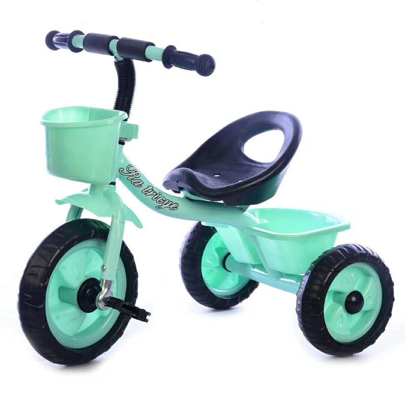 Triciclo Infantil con Pedales 2-6 Años de Acero con Mango de Empuje image 2