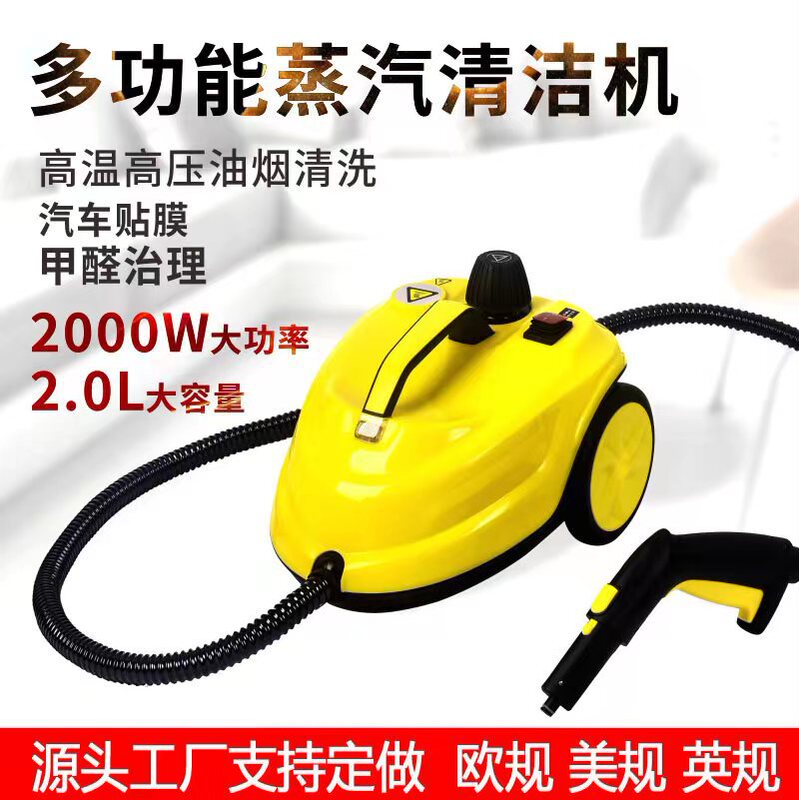 Source Factory Customized Steam Cleaning Machine Household Sterilization and Disinfection Car Film Formaldehyde Removal Oil Smoke Cleaning Machine