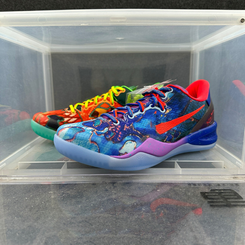 高品质Kobe8科比8代复刻实战运动篮球鞋男湖人白金紫中国红全明星|undefined