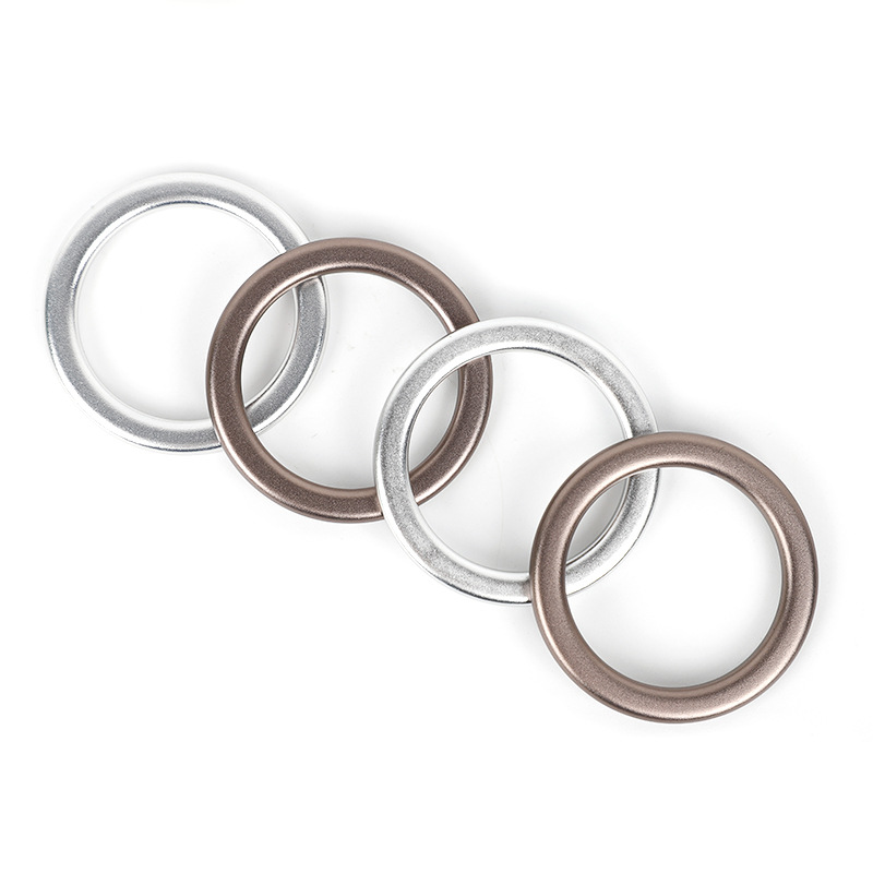 Anillo en O Plano de Aleación de Aluminio de 25mm para Arneses de Mascotas y Bolsos