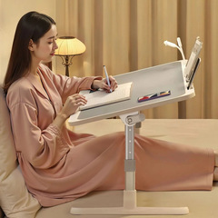 可升降倾斜床上小桌子宿舍学生折叠家用卧室飘窗懒人笔记本电脑桌