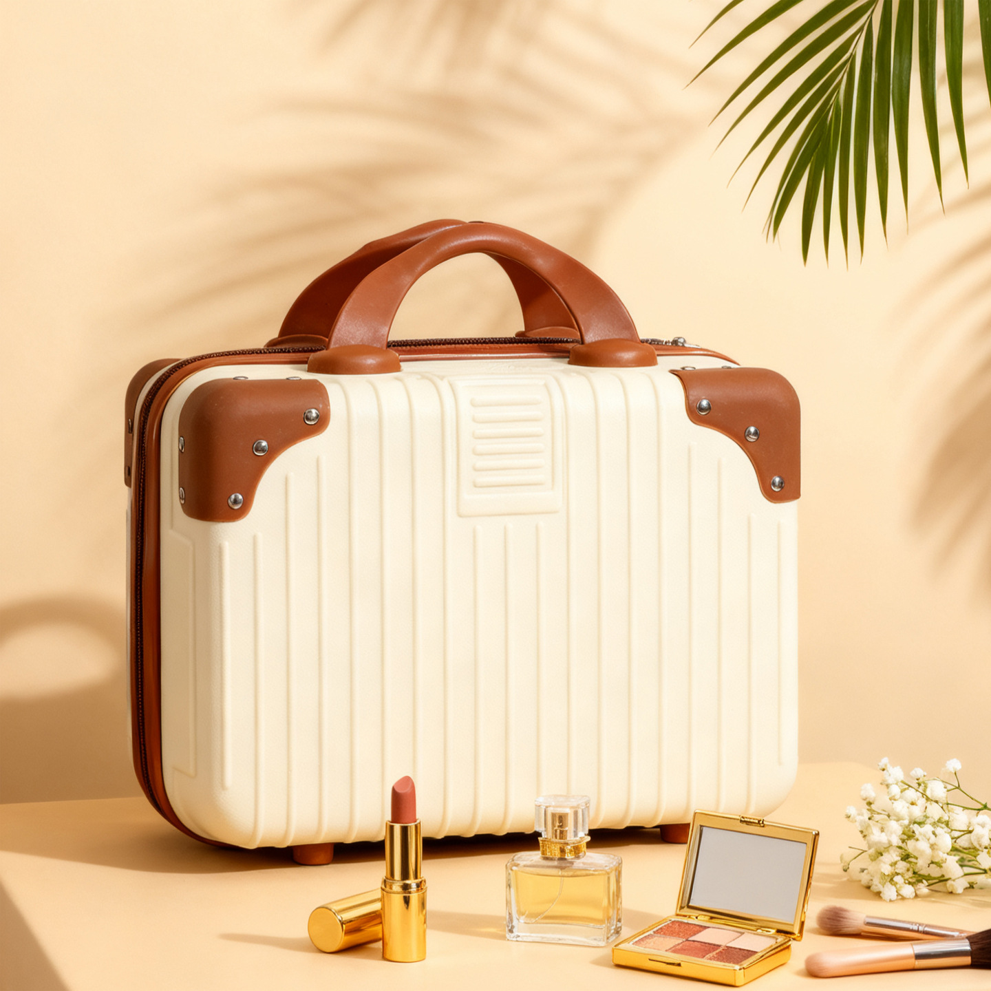 Luggage Suitcase 14inch Cosmetic Suitcase Souvenir Suitcase Female Bear Mini Password Box Handbag Gift Box Wholesale Available