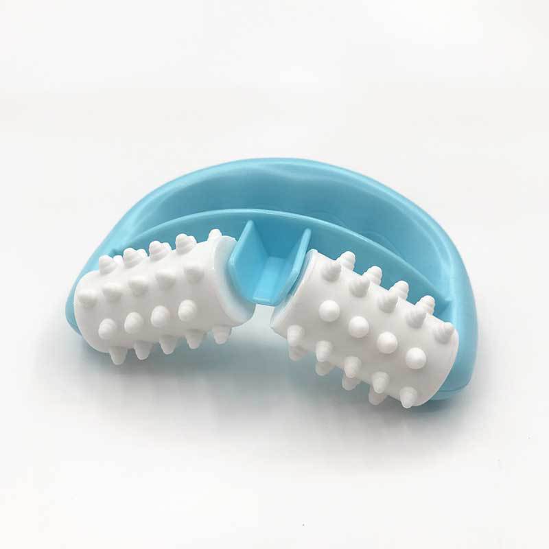 プラスチック全身回転マッサージ器保健マッサージ器プラスチックローラー家庭用マッサージ器現物爆発金|undefined