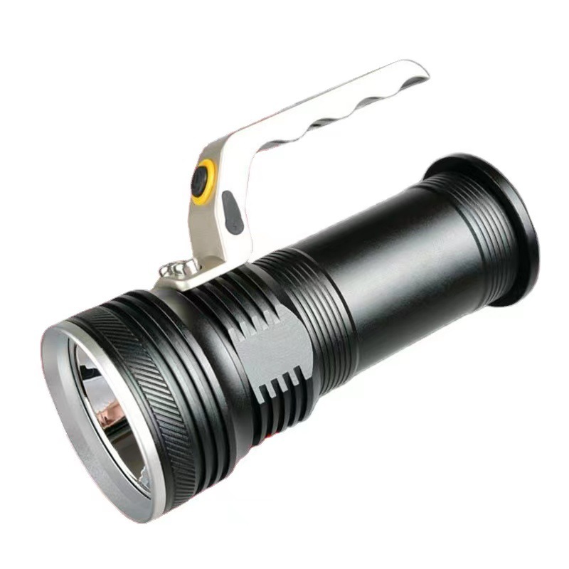 Al Aire Libre fuerte luz lámpara portátil Searchlight T6 aleación de aluminio linterna a prueba de explosiones impermeable de alta potencia recargable lámpara portátil