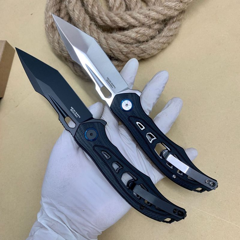 跨境热销款正品14C28N钢山特维克G10柄户外折叠刀高硬度便携折刀|undefined