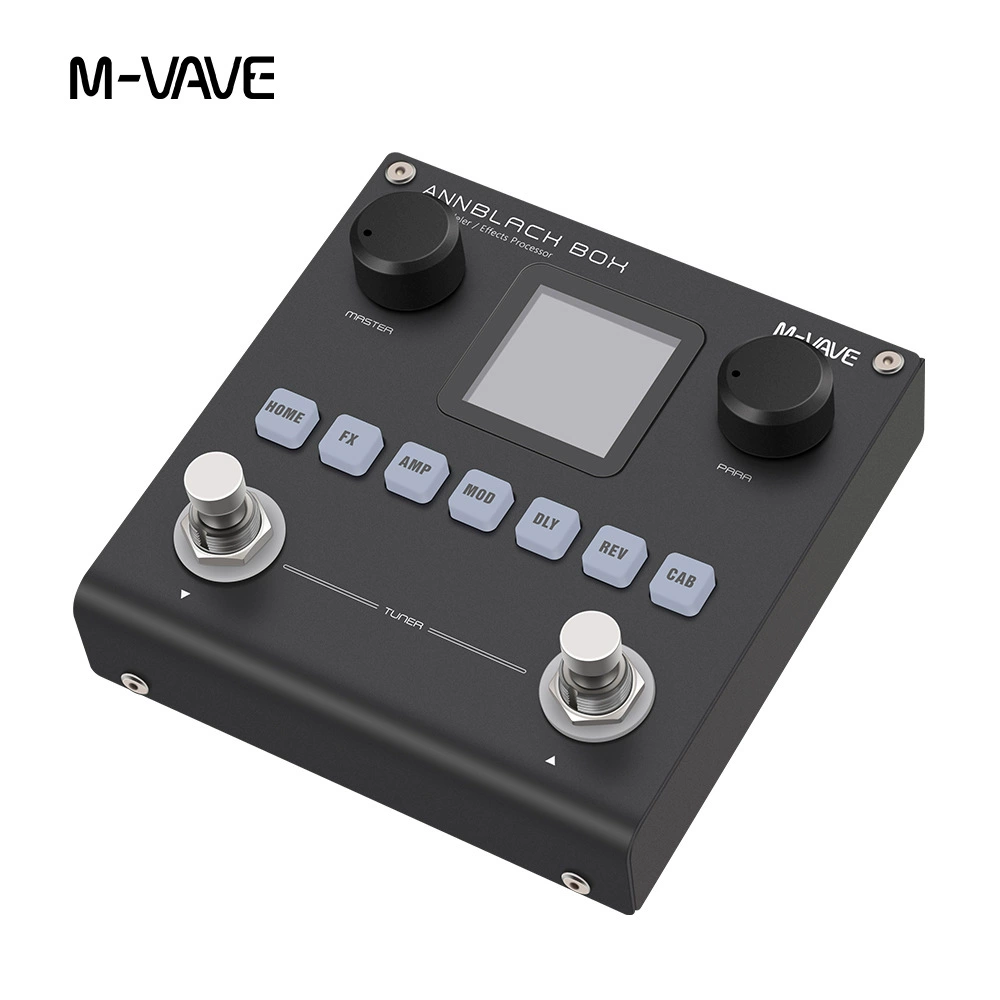 M-VAVE BLACK BOX электрогитара комплексные эффекты гитара бас симулятор динамика эффект