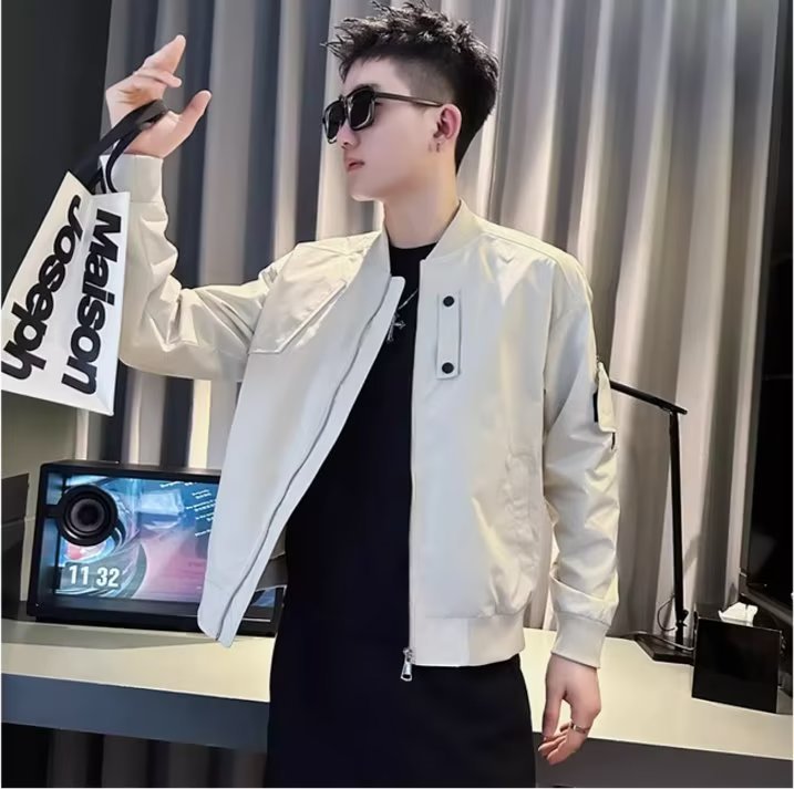 Trendy Brand Jacket Men's High-end Men's Clothes Spring and Autumn 2024 New Explosions Men's Spring Jacket