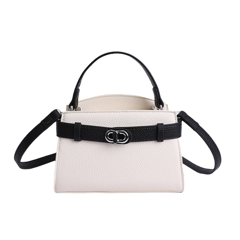Este año, la moda de Kelly 2026 nuevo estilo femenino de estilo de viaje de moda de color contraste de hombro único bolso de tramo inclinado