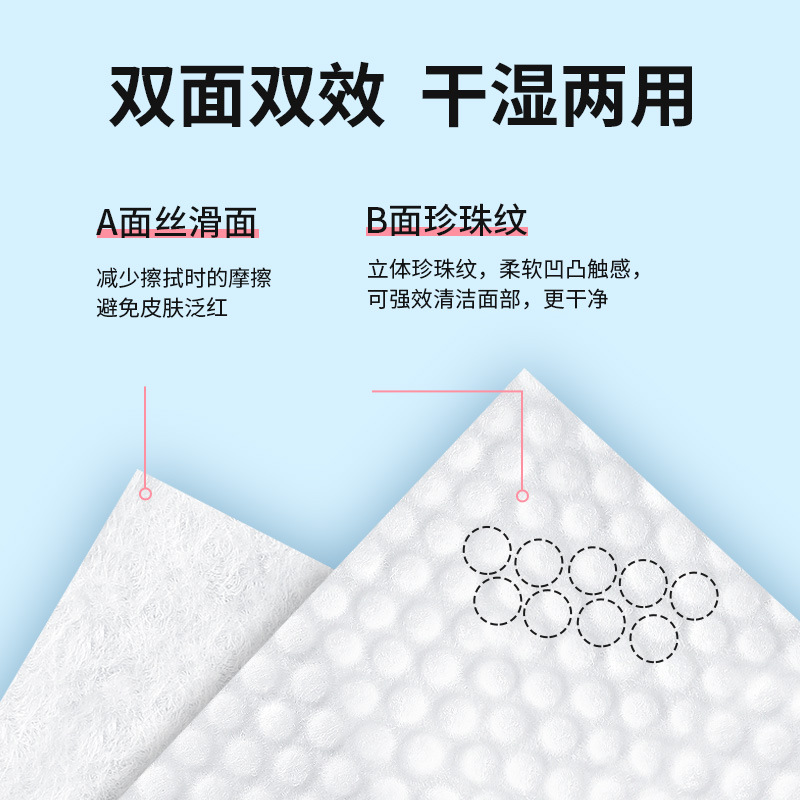 Elemento de algodón toalla facial desechable engrosada extra grande colgante extraíble ropa familiar sin pelusa limpieza facial
