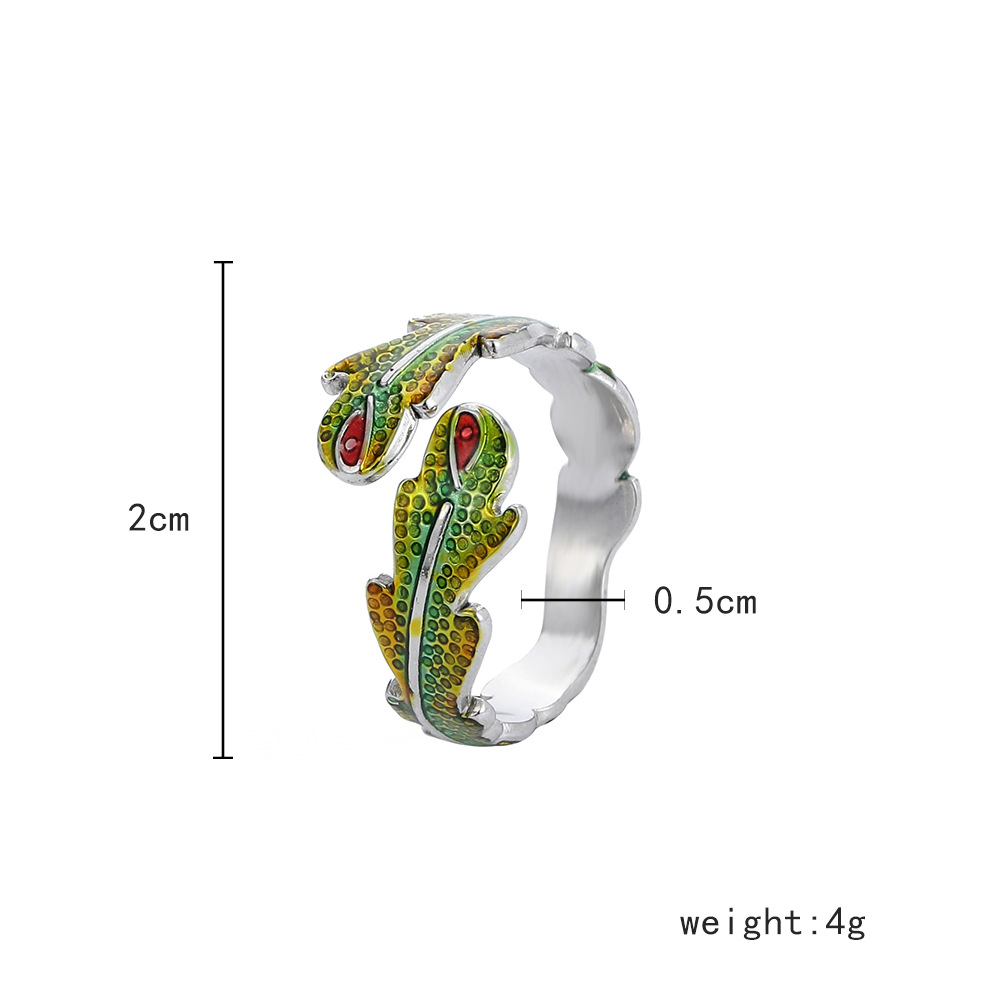 Fashion Leaf Stainless Steel Plating Open Ring 1 Piece display picture 33