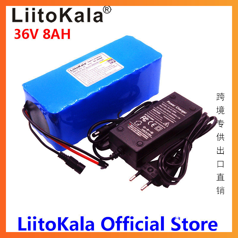 跨境专供 LiitoKala 10S4P 36V 8Ah 18650电池组滑板车电动车电池