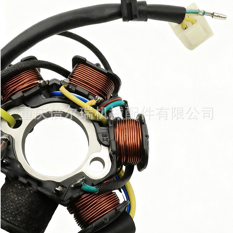 bobina de estator de motor magnético de motocicleta adaptada DY100 flujo de onda completa y media onda acessorio de encendido del motor de bobina magnética