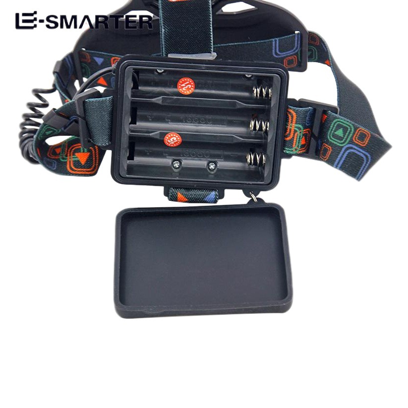 Nueva Gran taza de luz fuerte luz T6 faro LED recargable al aire libre de largo alcance montado en la cabeza linterna noche pesca camping faro