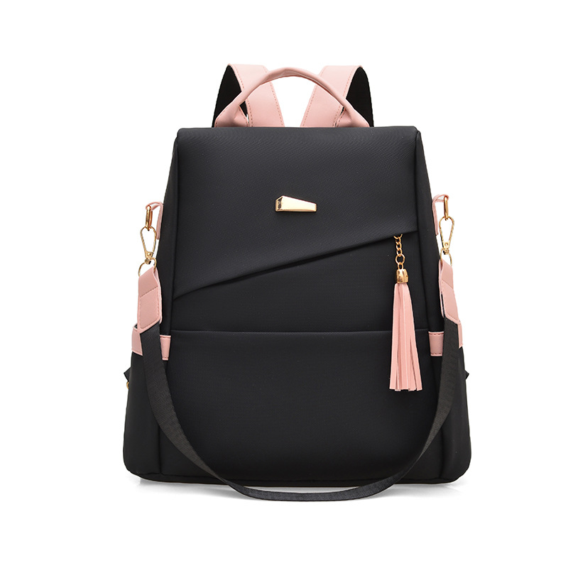 防盗双肩包女跨境新款时尚防水皮膜仿PU学院书包休闲旅行小背包