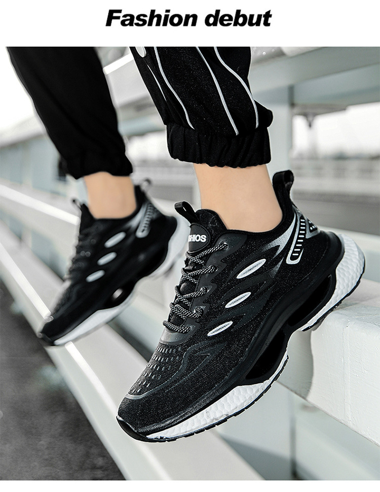 T Putian Männer Schong Summer High-End Sënn Sport Lafen Casual Jugend Héicht Erhéijung wäiss Liichtgewiicht mëll Sohle Papp_voghion.com