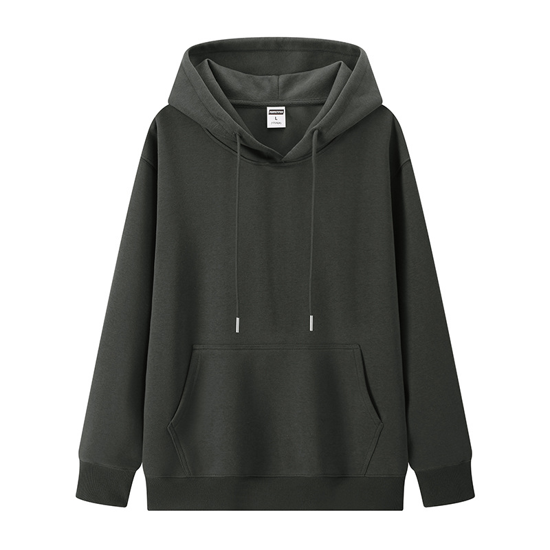 Otoño y invierno pesado retro ropa de grupo de algodón de marea camiseta publicitaria jersey estudiantes uniformes con capuz suéter ropa de trabajo personalizada