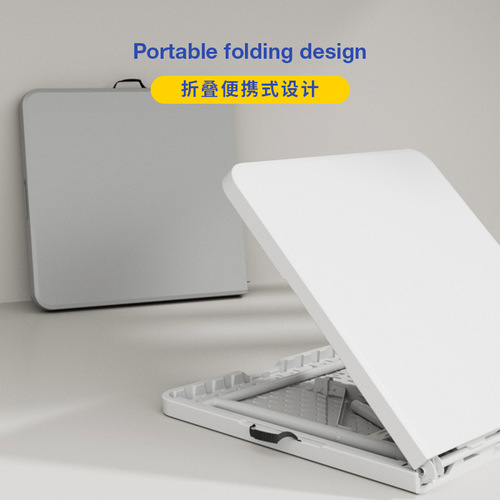 1.8-meter foldable stall table, portable outdoor plastic dining table and chair, simple conference and training table, long table