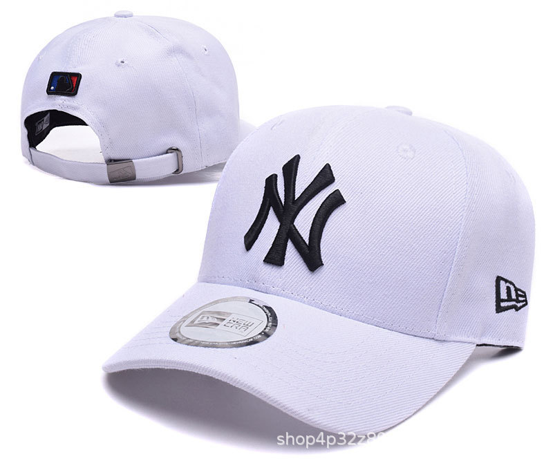 【MLB帽子经典】刺绣棒球帽硬顶NY洋基队2024街舞跨境调节鸭舌帽|undefined