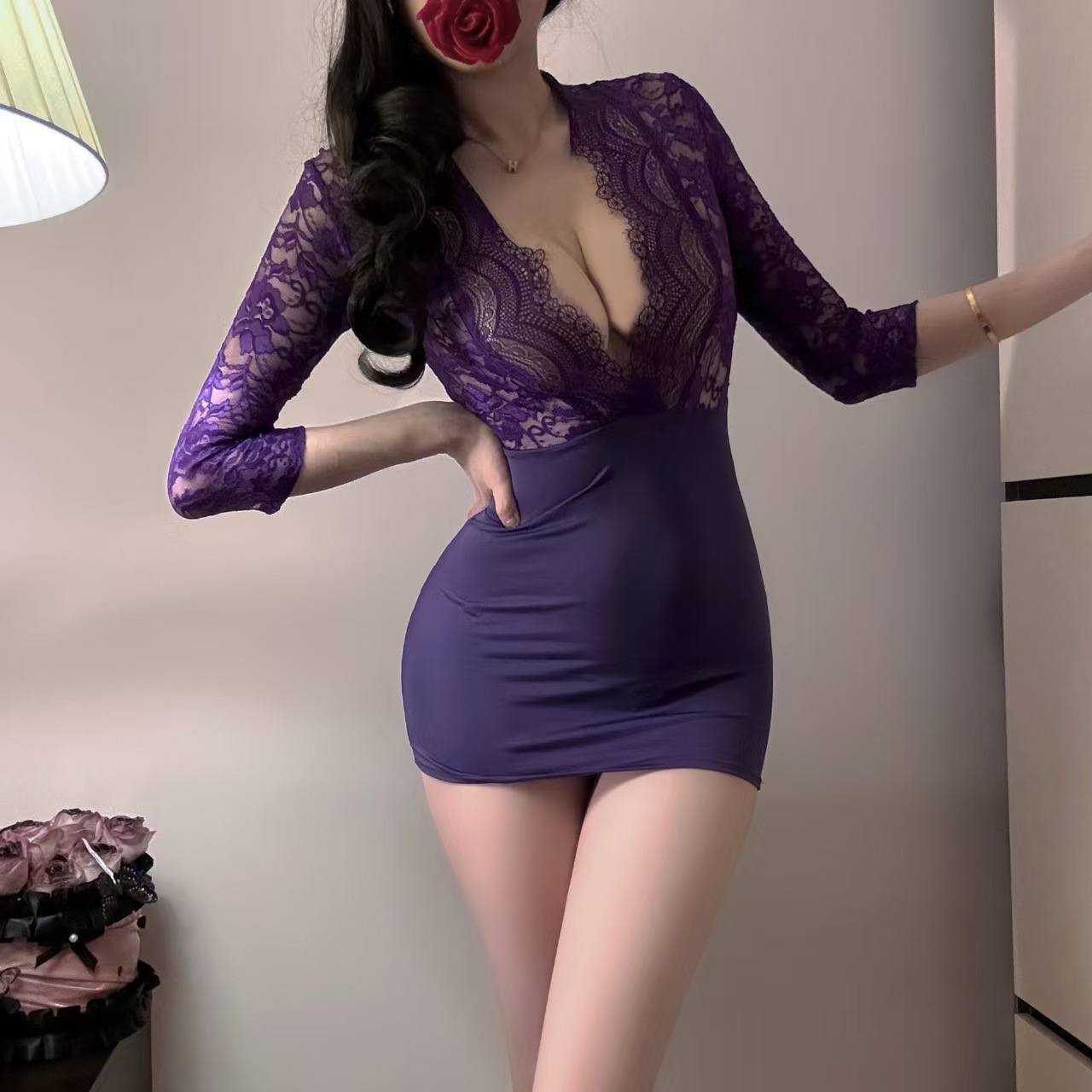 보라색