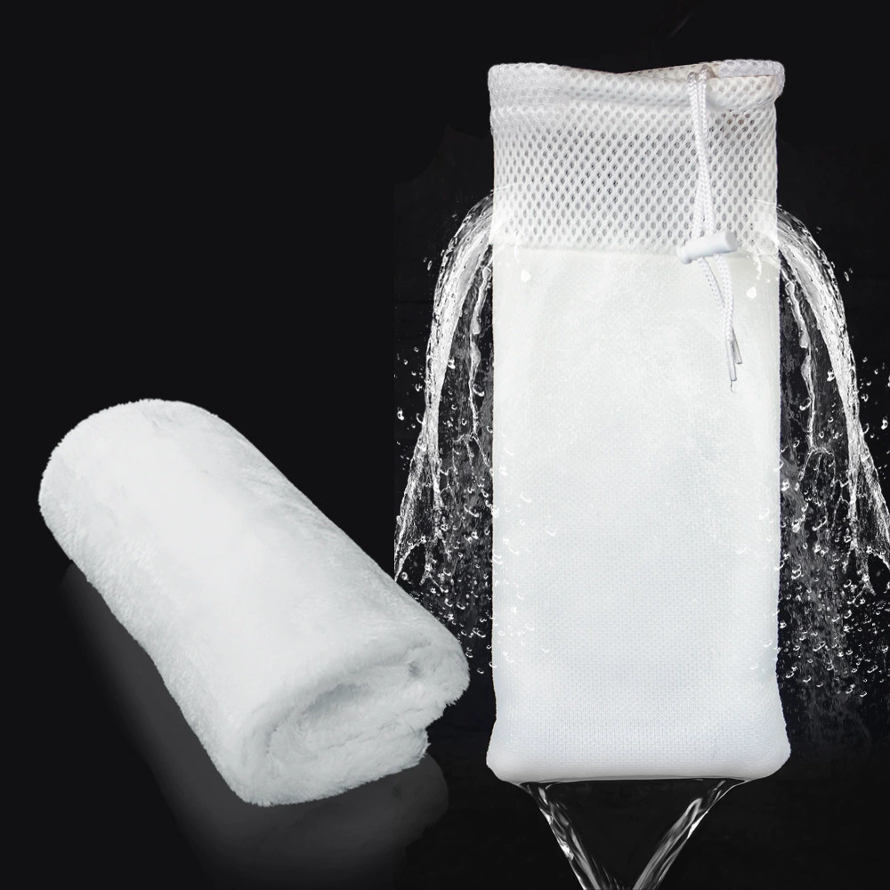 Предотвращение утечки из волшебной сумки Волшебное одеяло рыбный цилиндр фильтр мешок с высокой плотностью фильтр фильтр-фильтр одеяло разделение сухой и влажной