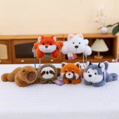 アニメのカピバラのぬいぐるみの西高地の犬の家庭のパンダの置物の車の狐の装飾品の事務の怠惰