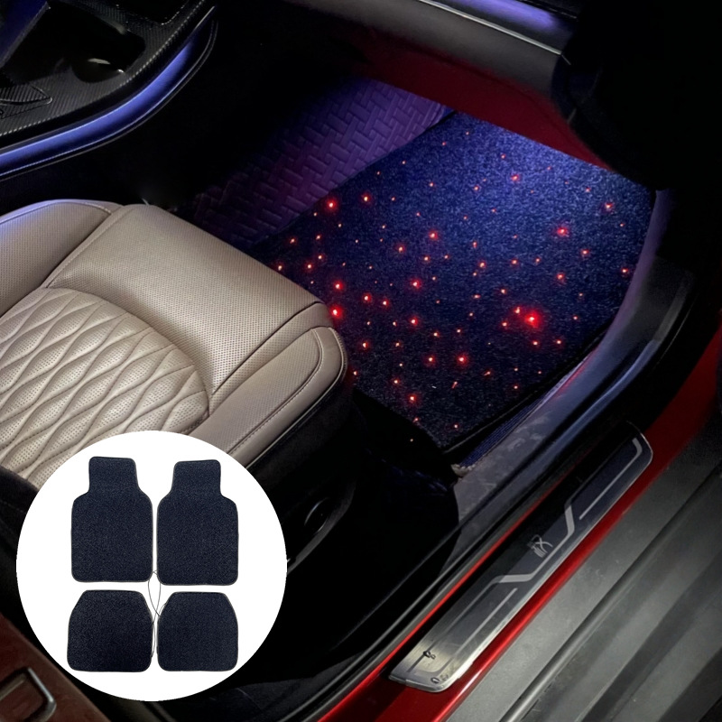 �����ŵ��װ�����ǹ�ȫ�׵�̺4���� Fiber Optic car rugs light