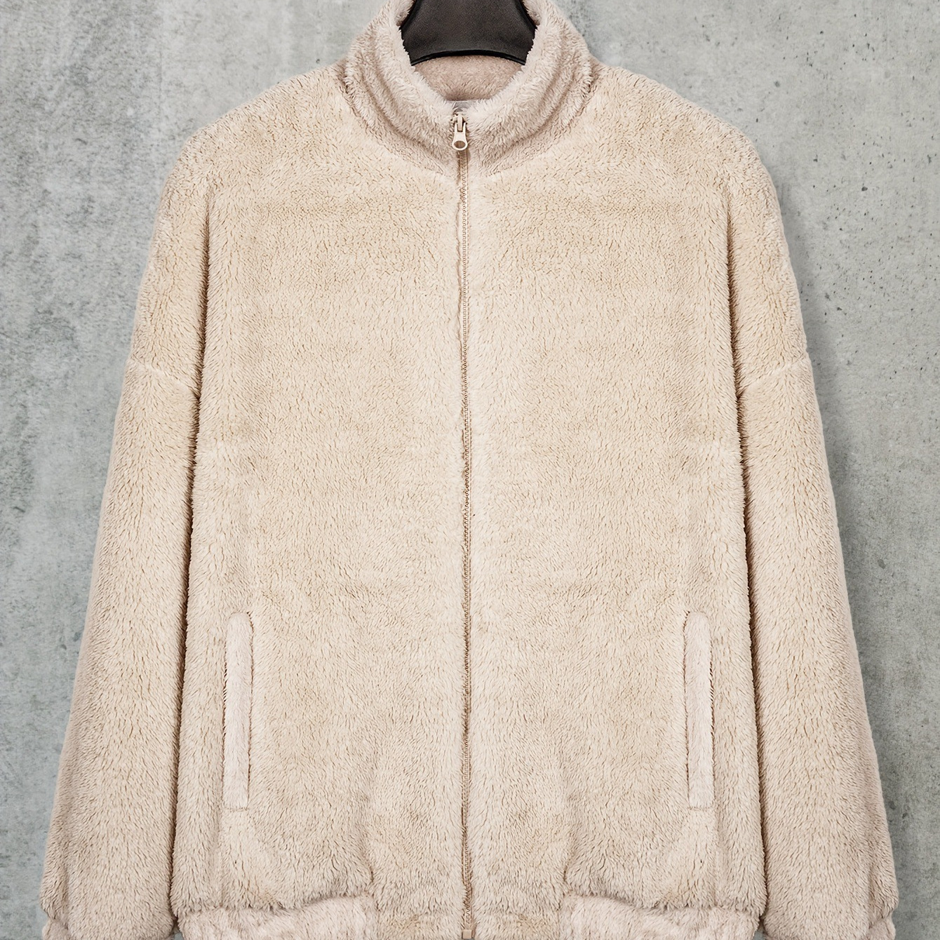 Men's Jacket Double-sided Velvet Warm Coat Stand Up Collar Autumn_voghion.com