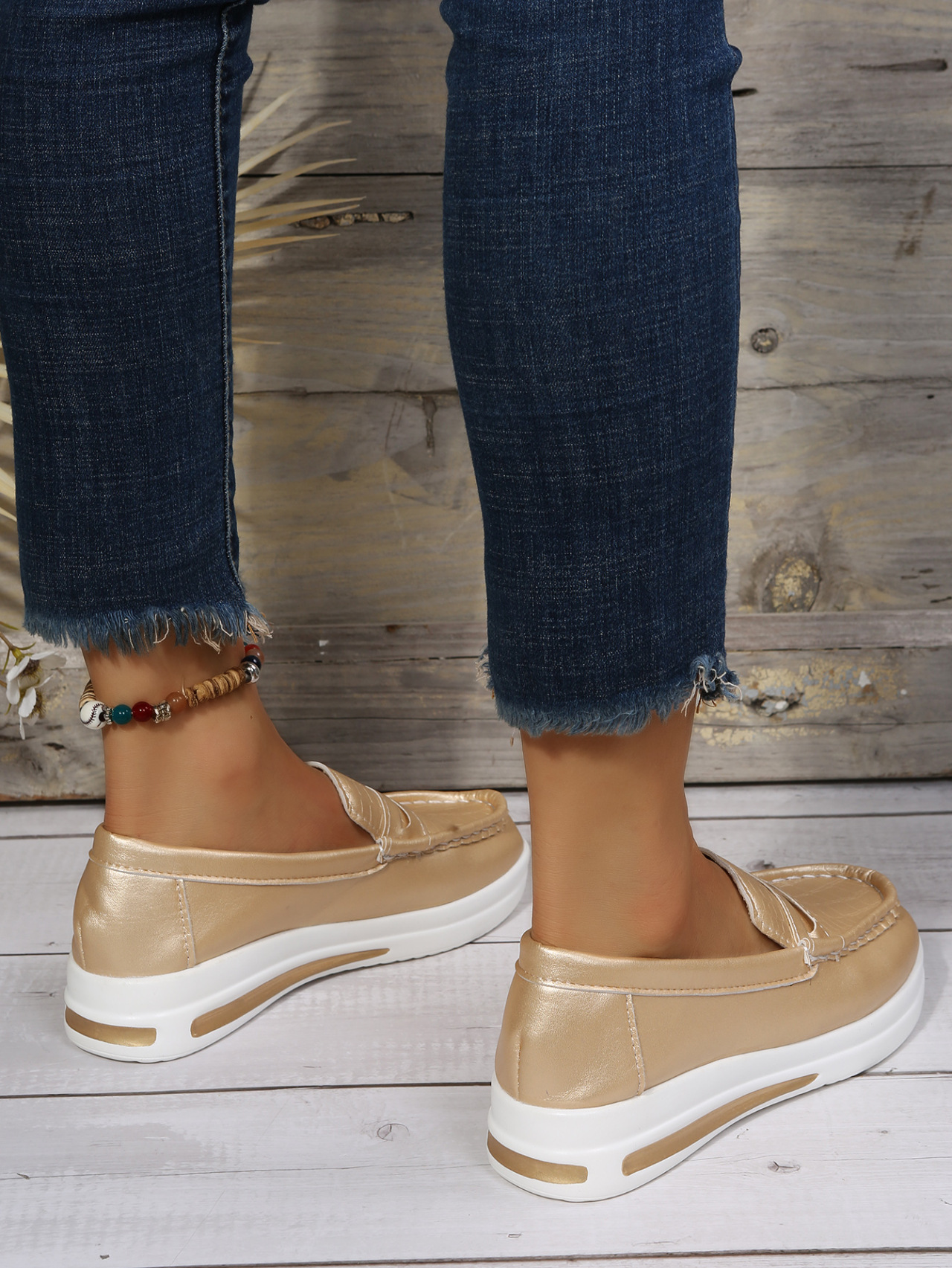 Women's Fashion Slip-On Platform Sneakers