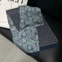 商务衬衫领男士双面领巾
